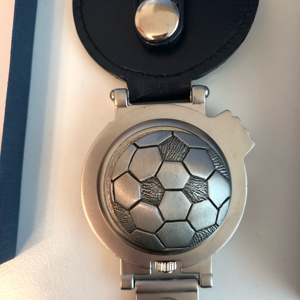 Soccer pocket watch